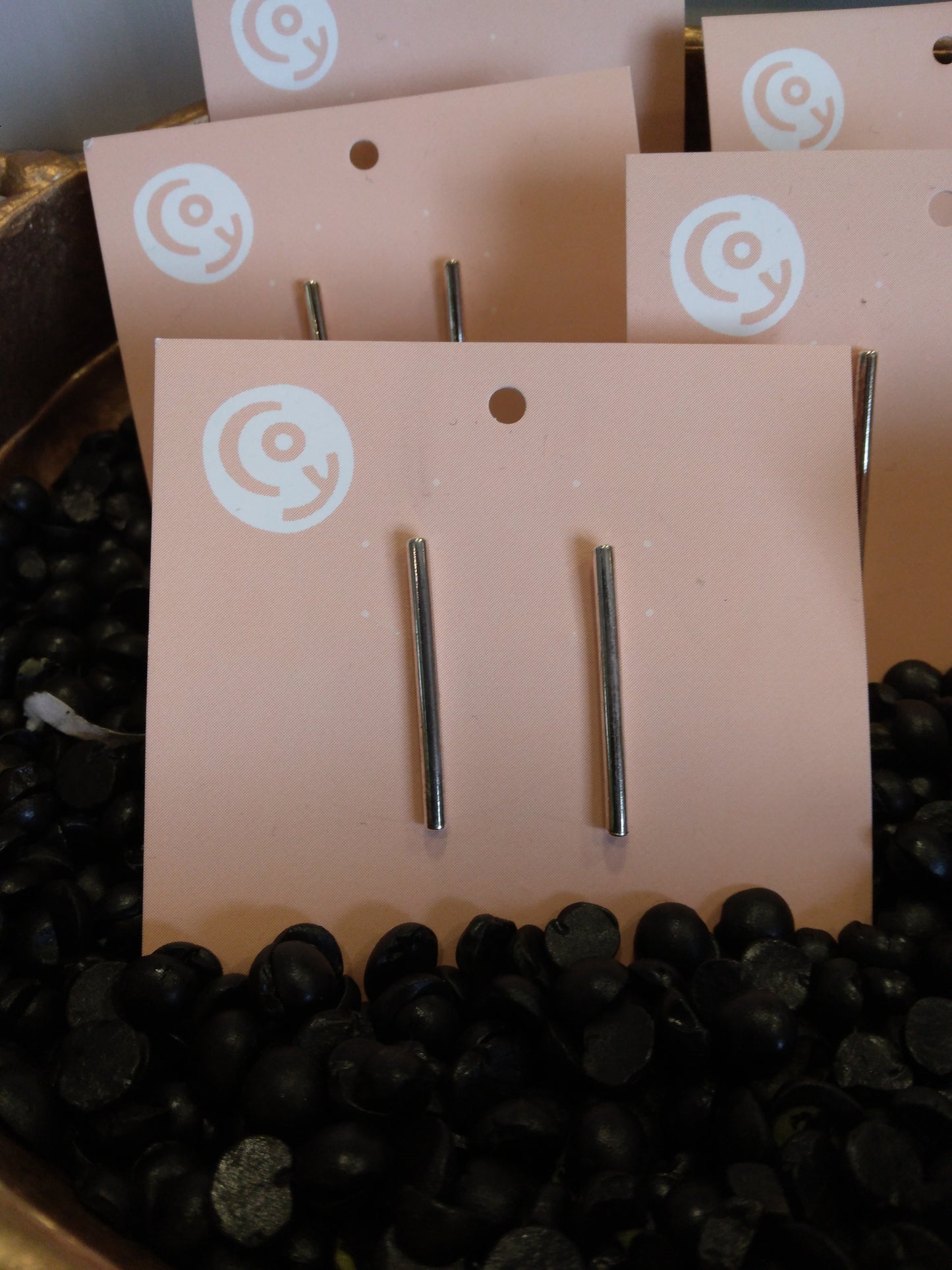 Coy Jewelry - Sterling Silver Bar Earrings