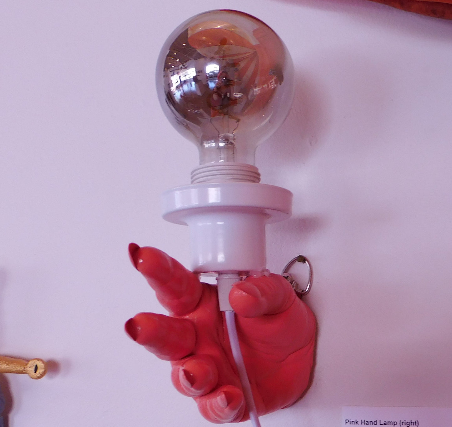 Christina Villagomez - Pink Hand Lamp (right)