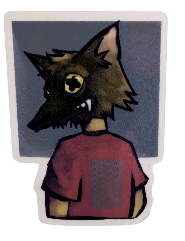 Gabriel Greene - Wolf Sticker