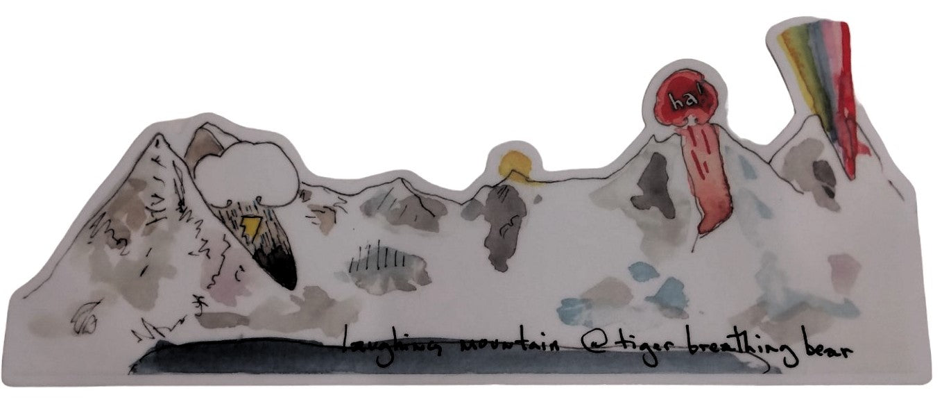 Squeak Meisel - Laughing Mountain Sticker