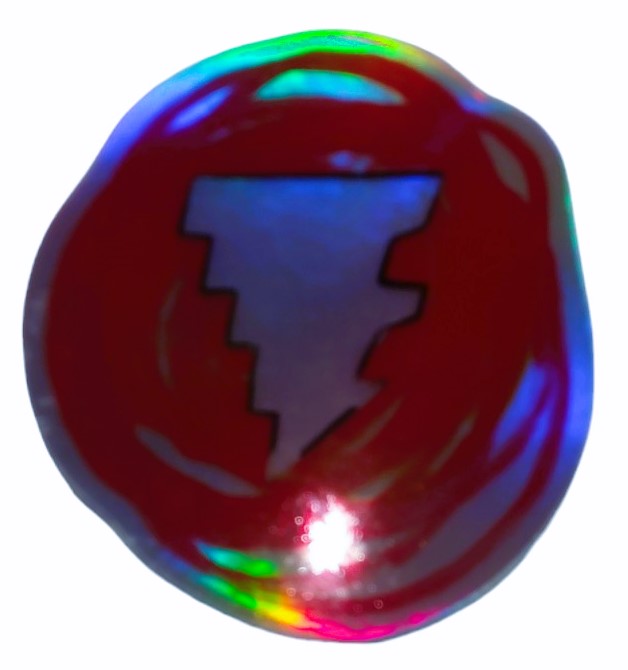 Squeak Meisel - Lightening Bolt Sticker