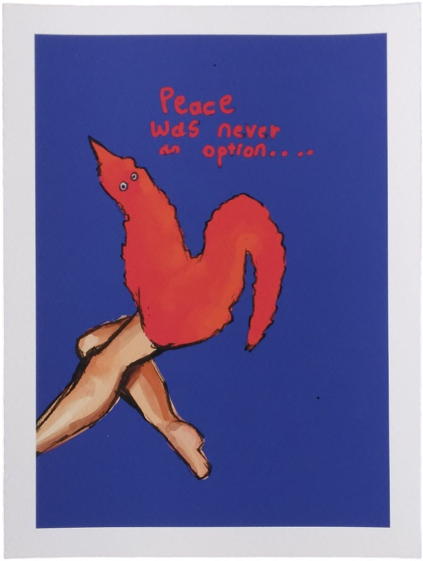 Poppy Hegsted - peace was never an option