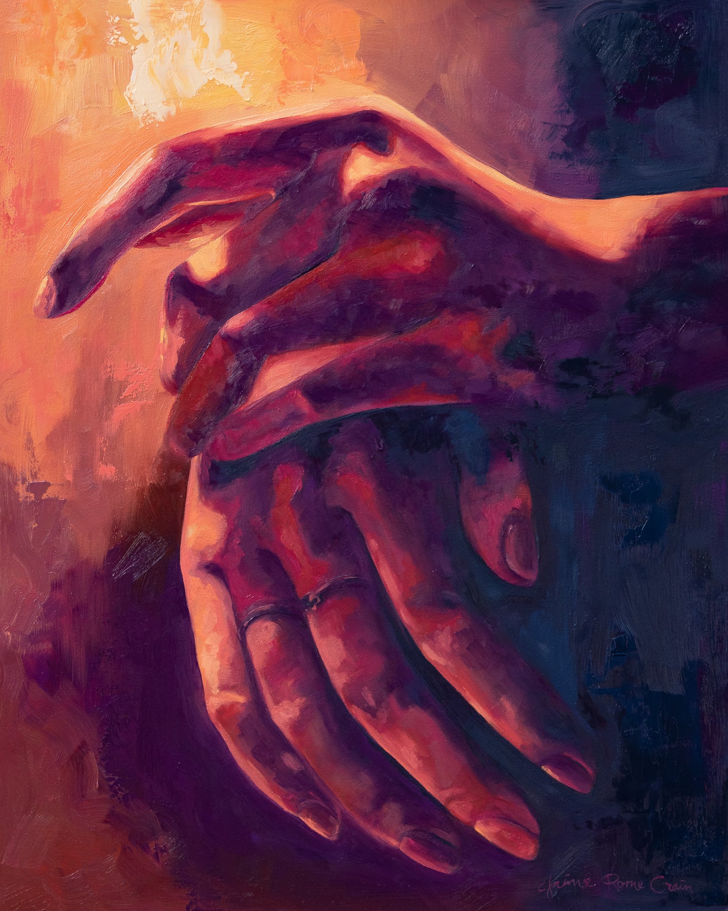 Jaime Rome Crain - Be Patient Print