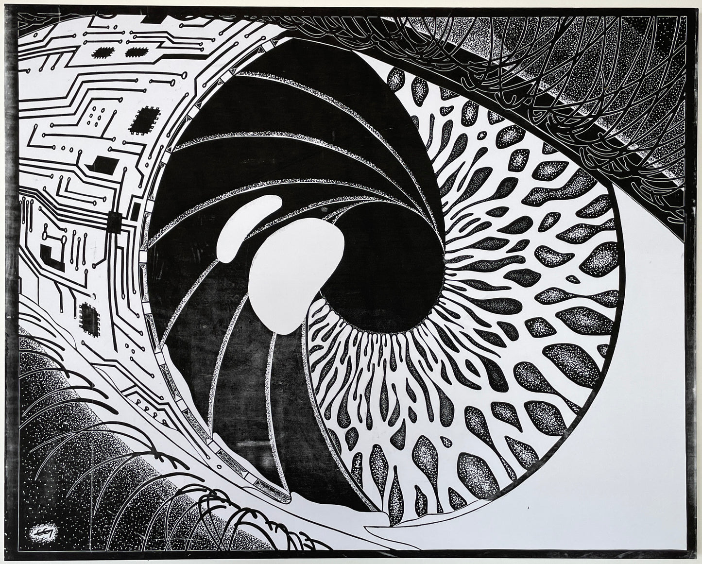 Chris Grubb - INK! Print Rally 2023 - Beholder