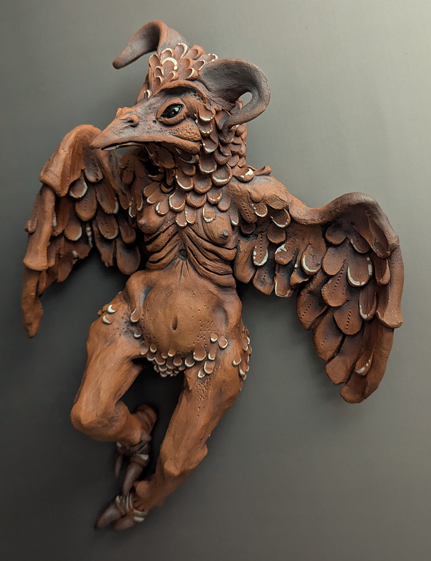 Kris Harsin - Wall Hanging Gargoyle A