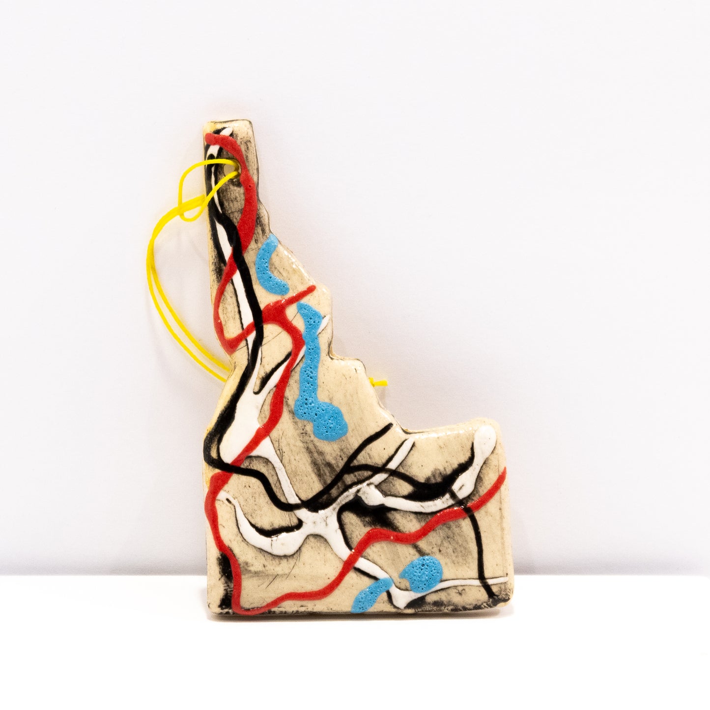 Kat Fekkes - Idaho Map Ornament
