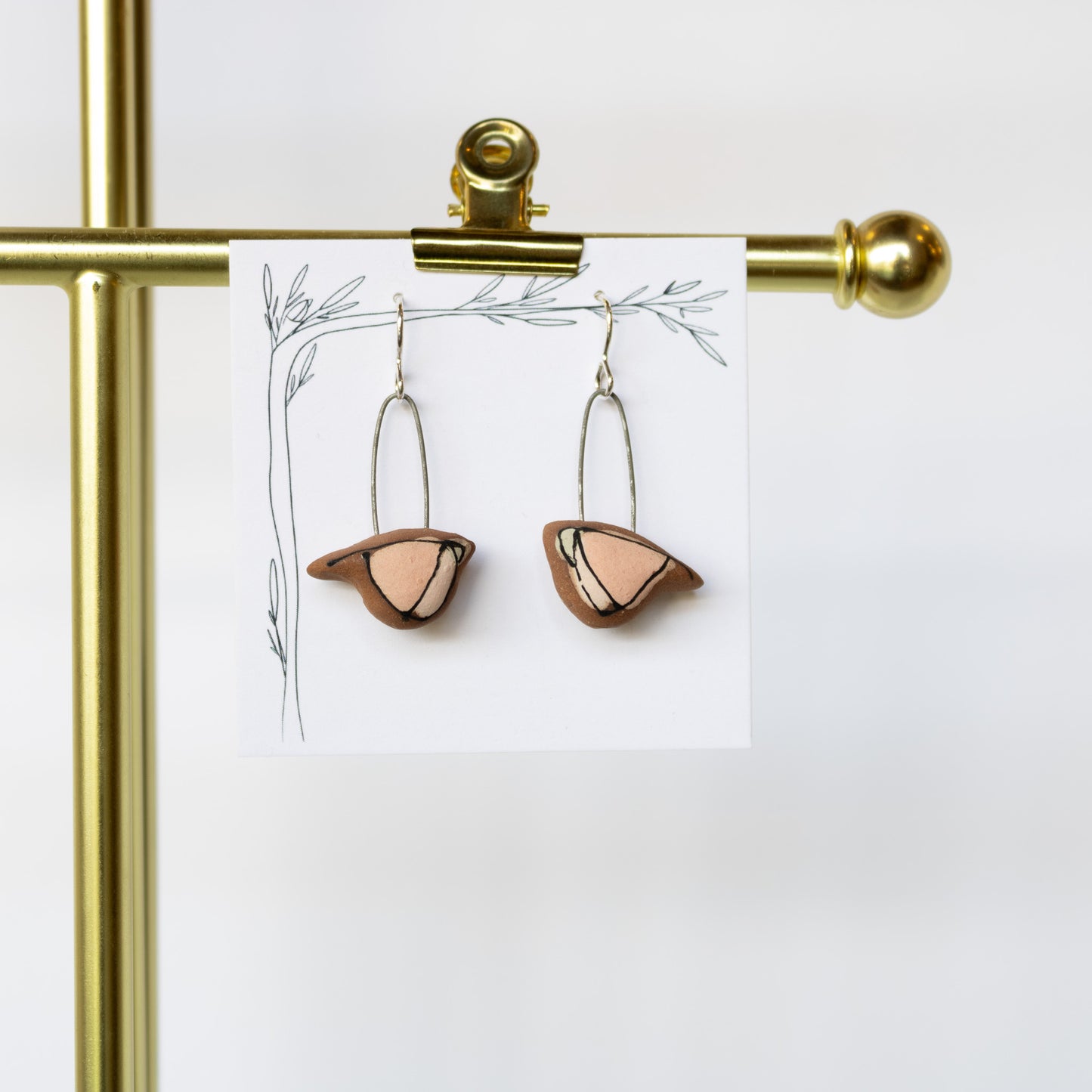 Maya Rumsey - Hanging Bird Earrings