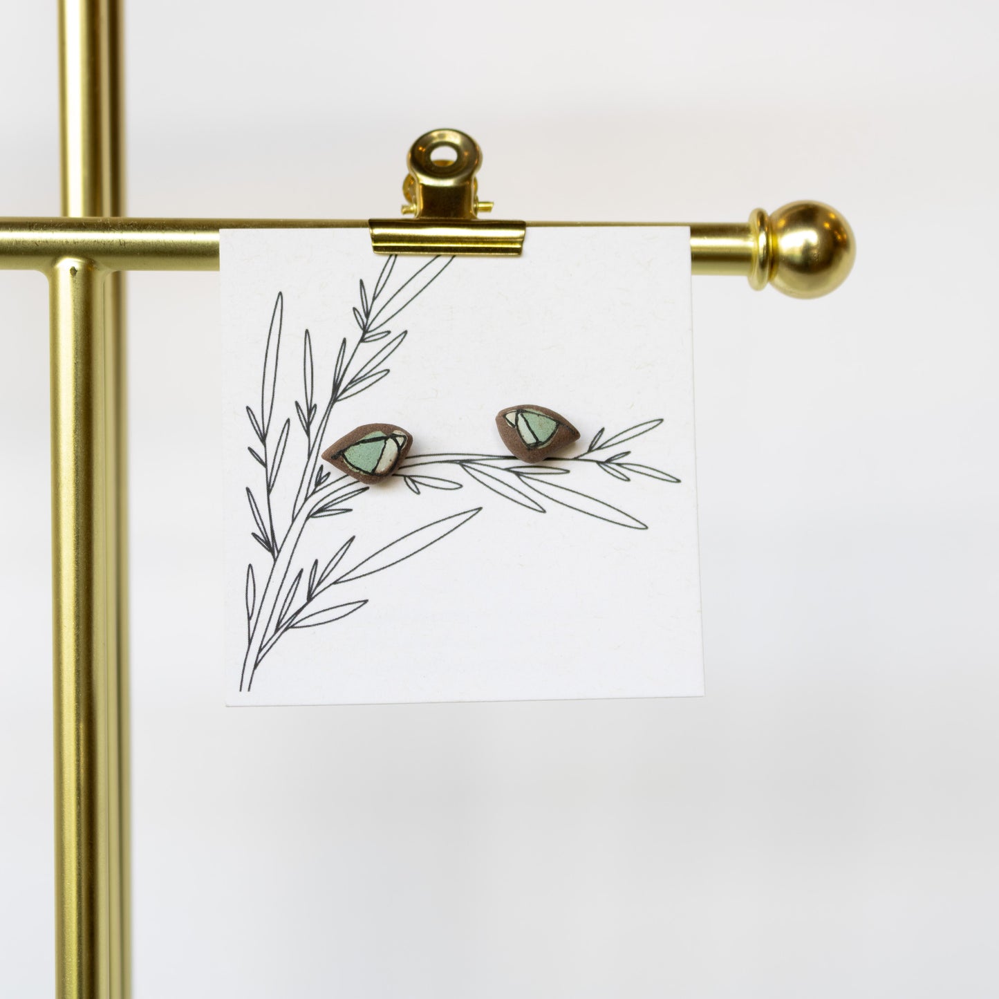 Maya Rumsey - Tiny Stud Bird Earrings