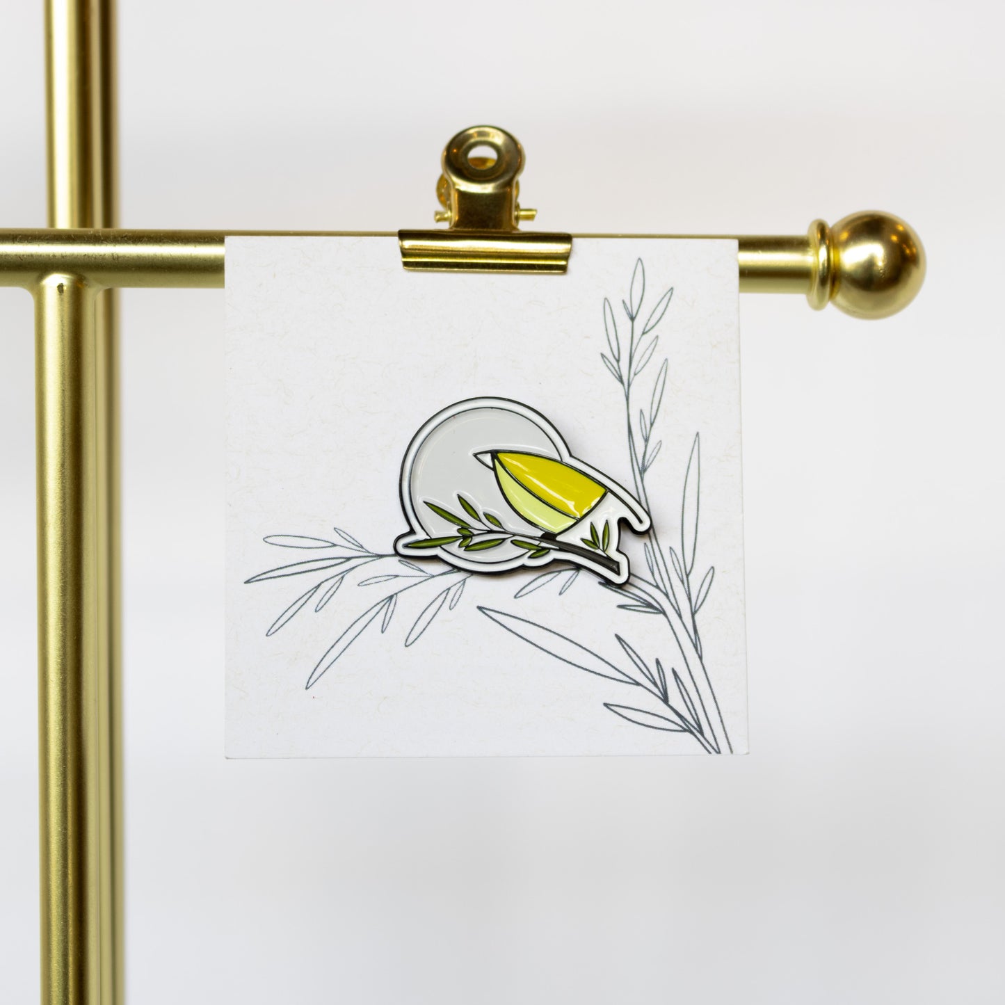 Maya Rumsey - Yellow Bird Pin