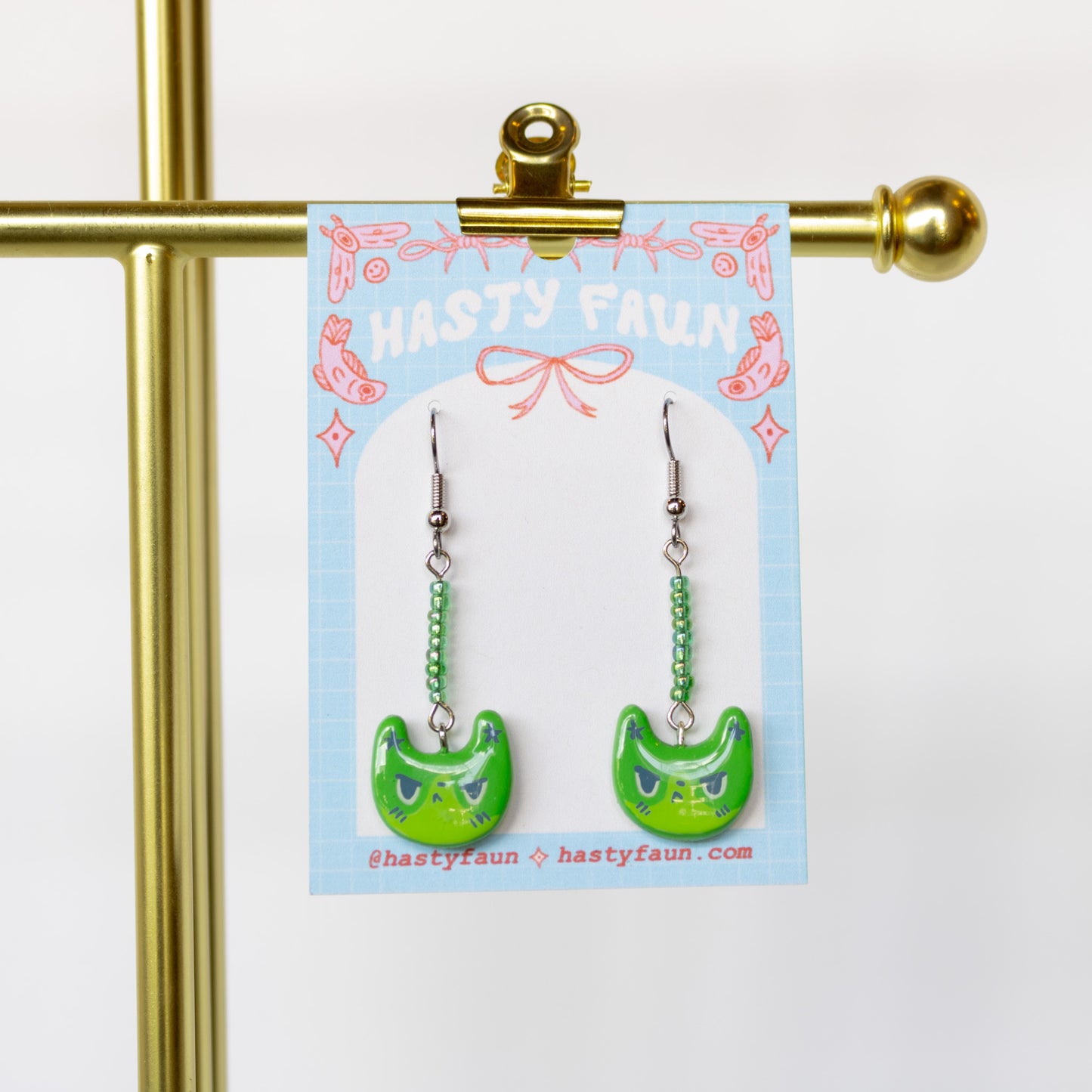 Hasty Faun - Little Cat Earrings
