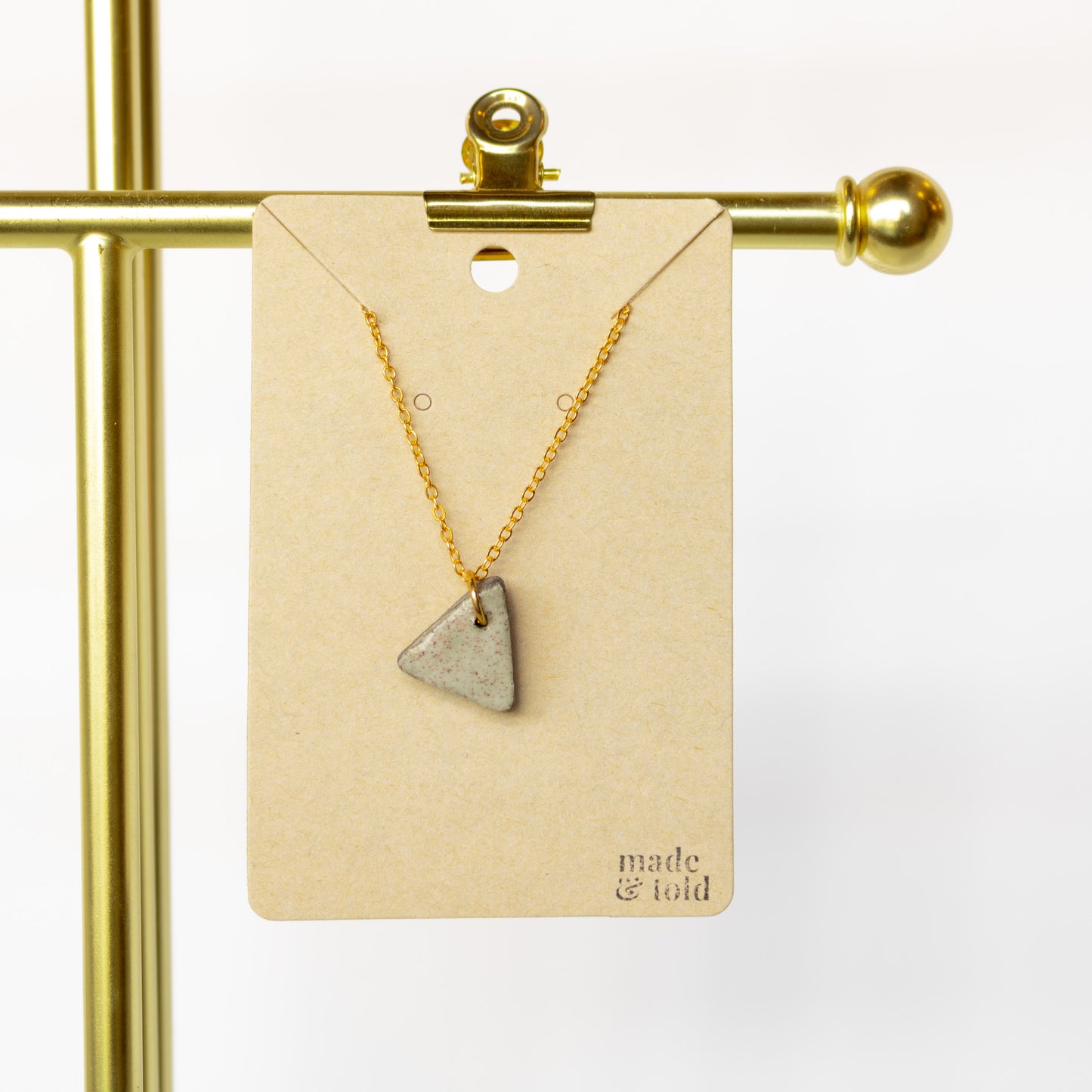 Made & Told - Clay Necklace