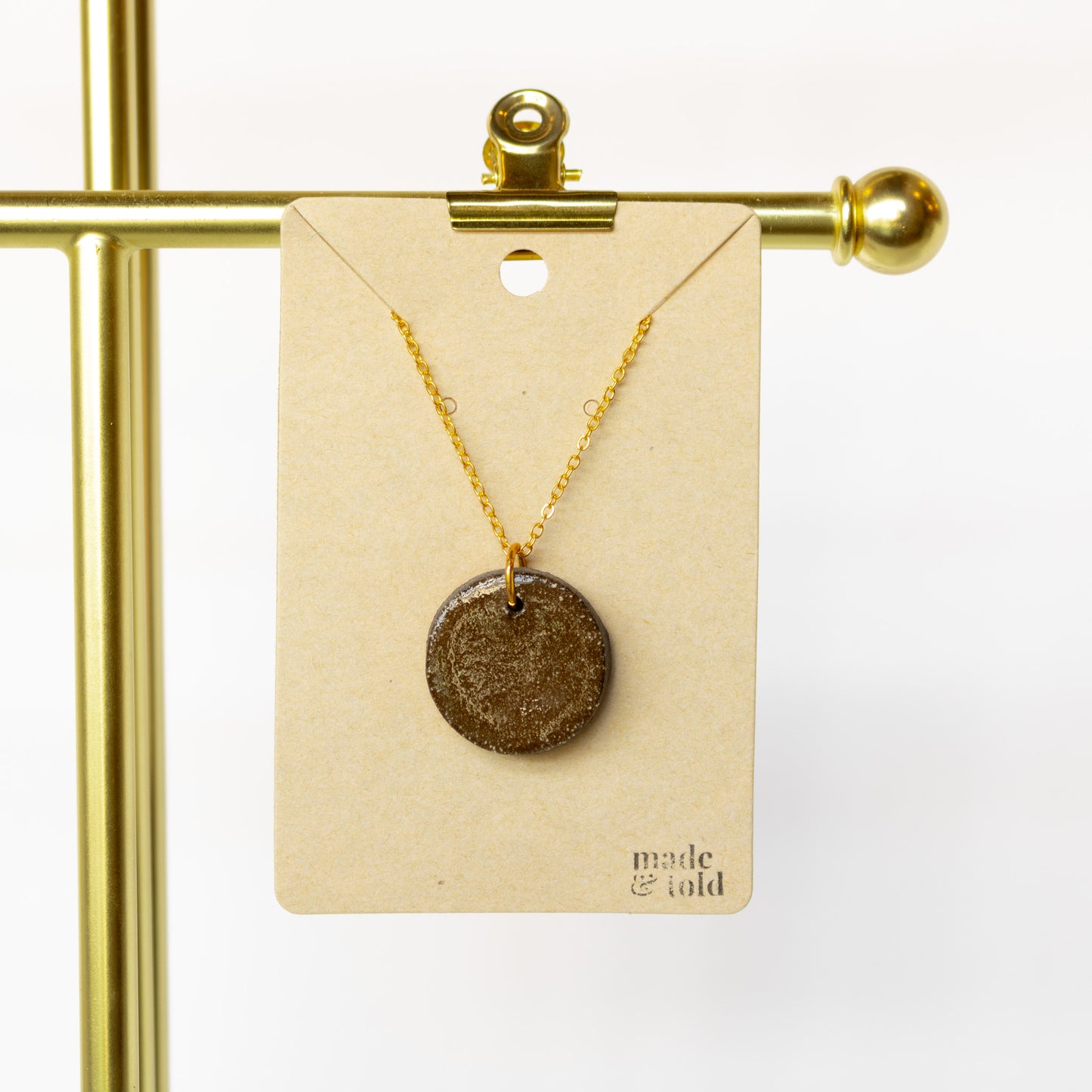 Made & Told - Clay Necklace
