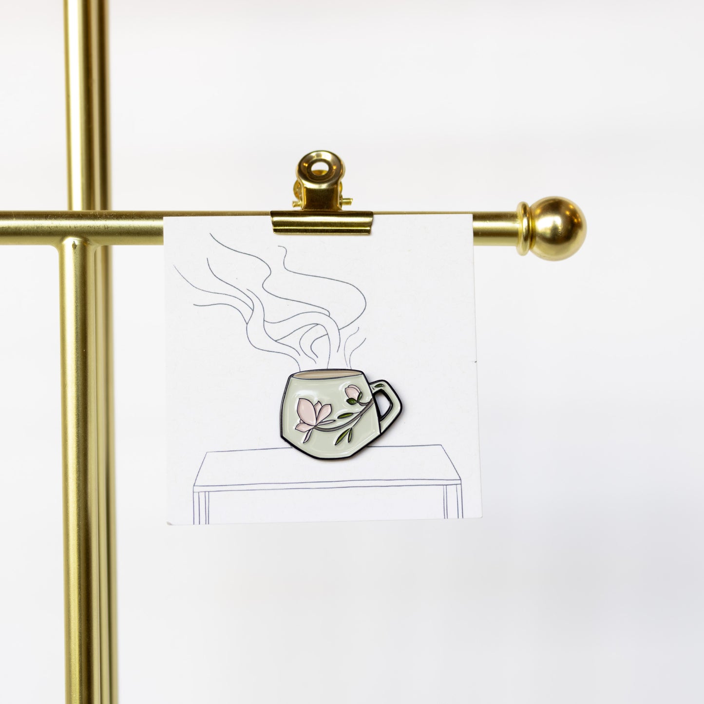 Maya Rumsey - Magnolia Mug Pin