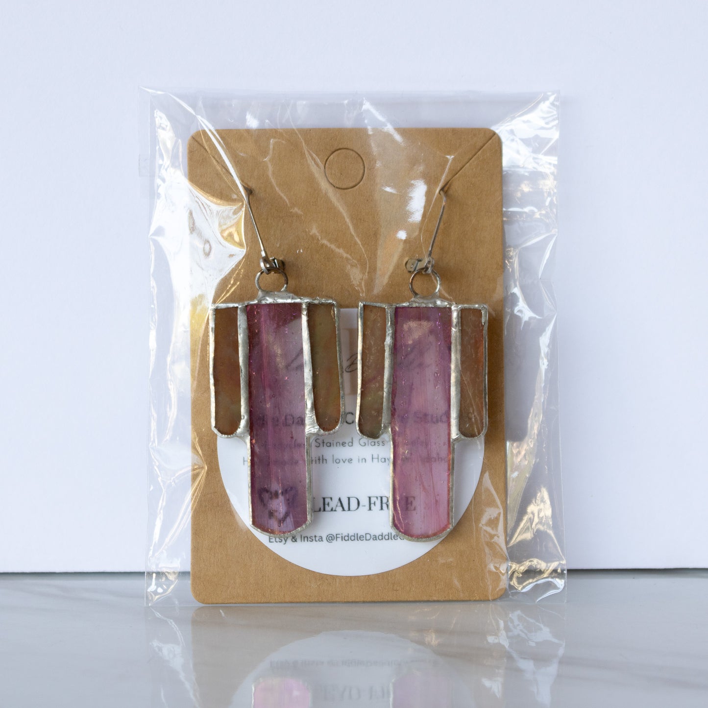 Fiddle Daddle Creative Studios - Art Deco Drop Earrings