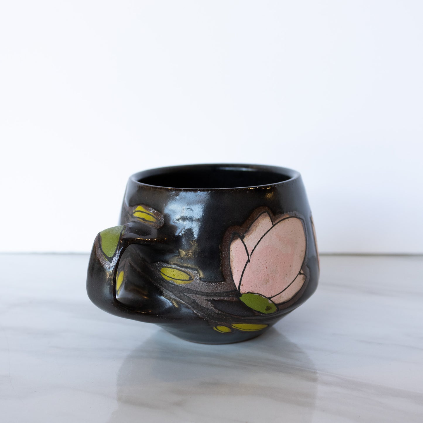 Maya Rumsey - Black Magnolia Mug