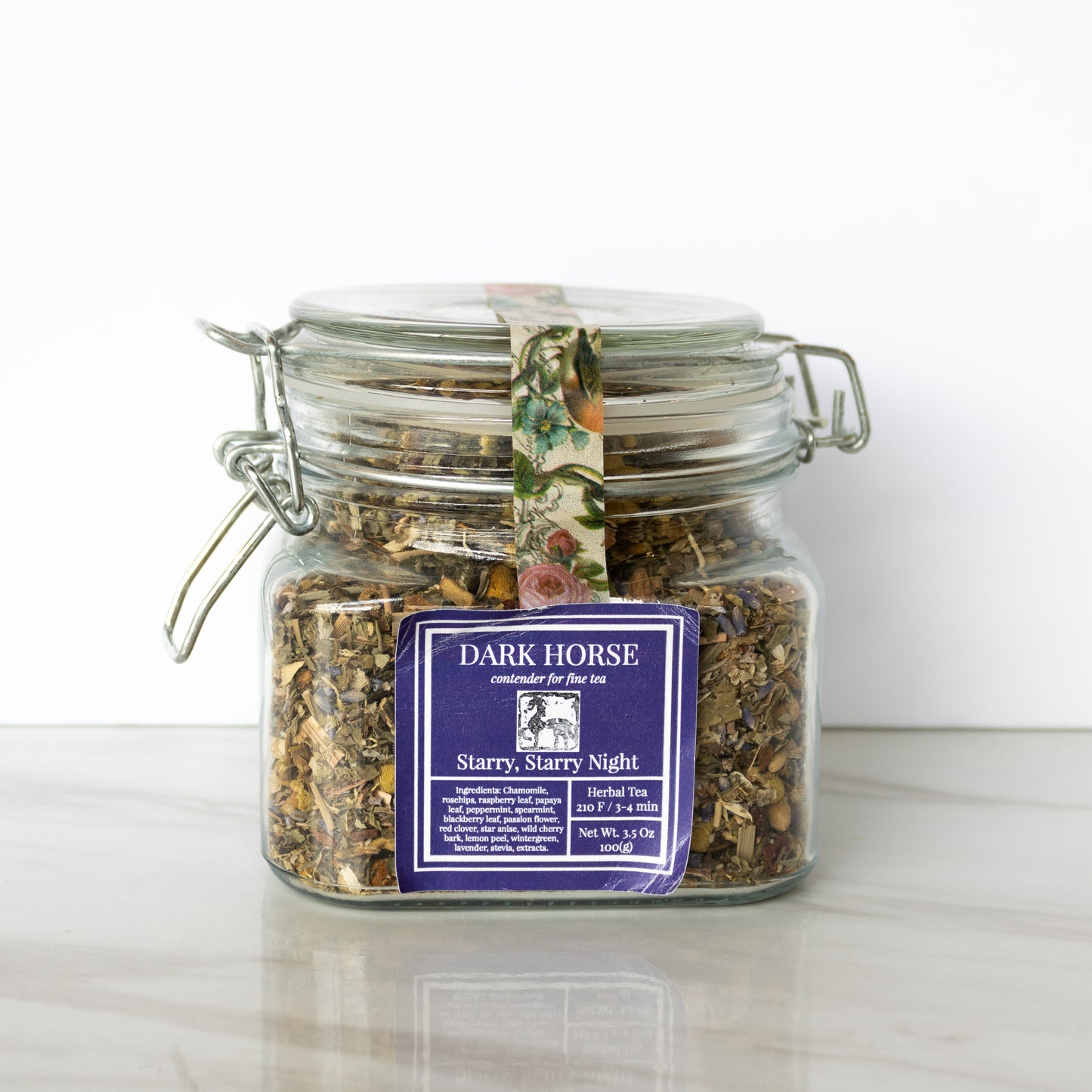 Dark Horse Tea & Co. - Loose Leaf Tea in Glass Canister