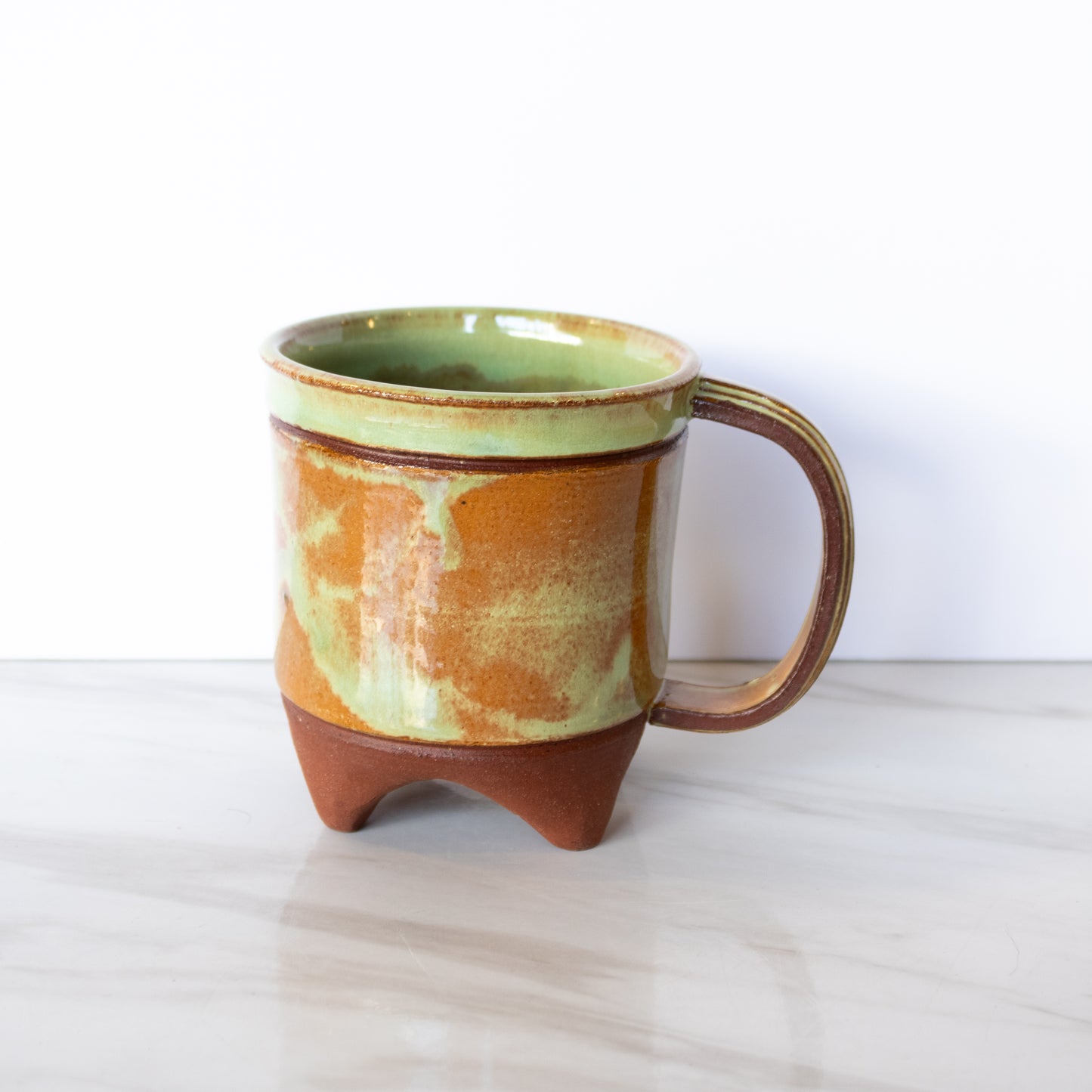 Louise Schollaert - Small Green Footed Mug