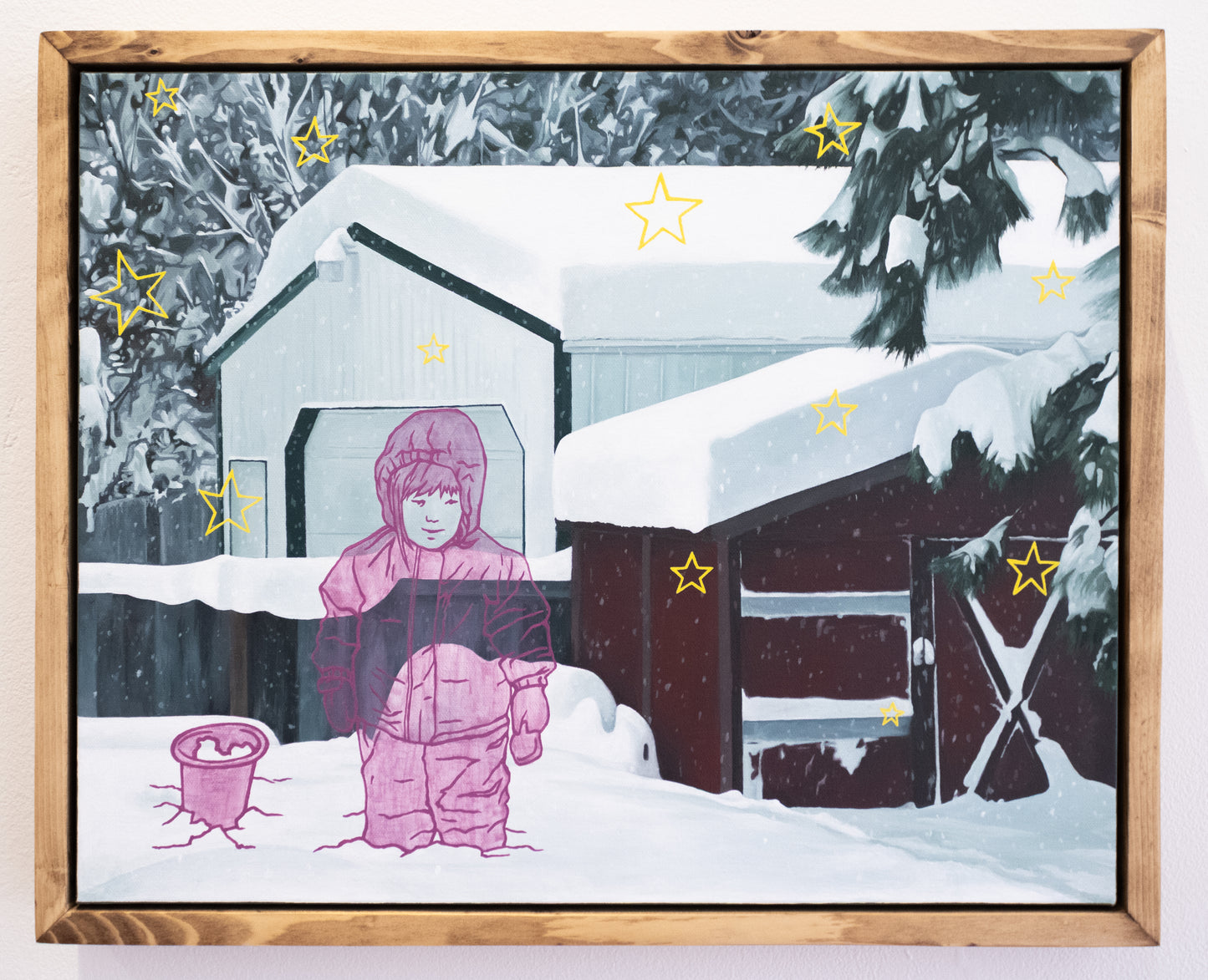 Jaiden Haley - Backyard Snow & Licking Street Sign Poles