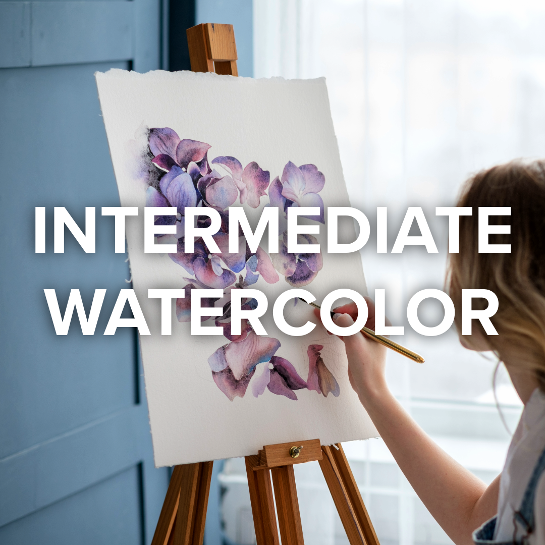 Intermediate Watercolor | MacKenzie | November 16th - December 7th