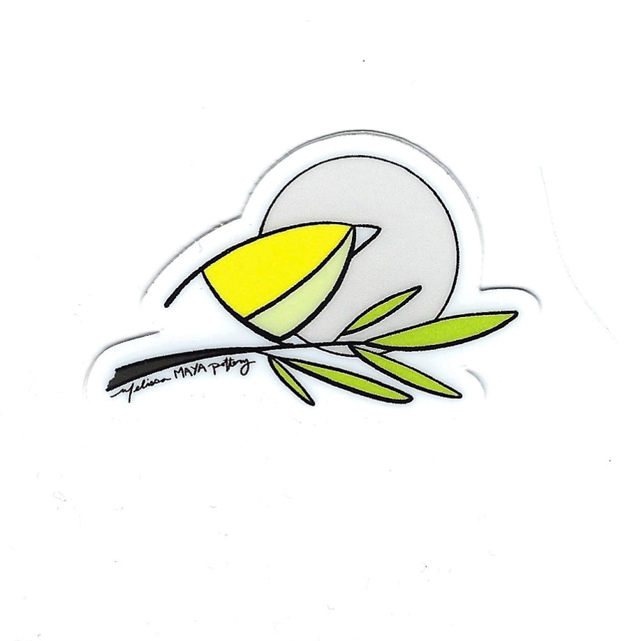 Maya Rumsey - Small Yellow Bird Sticker