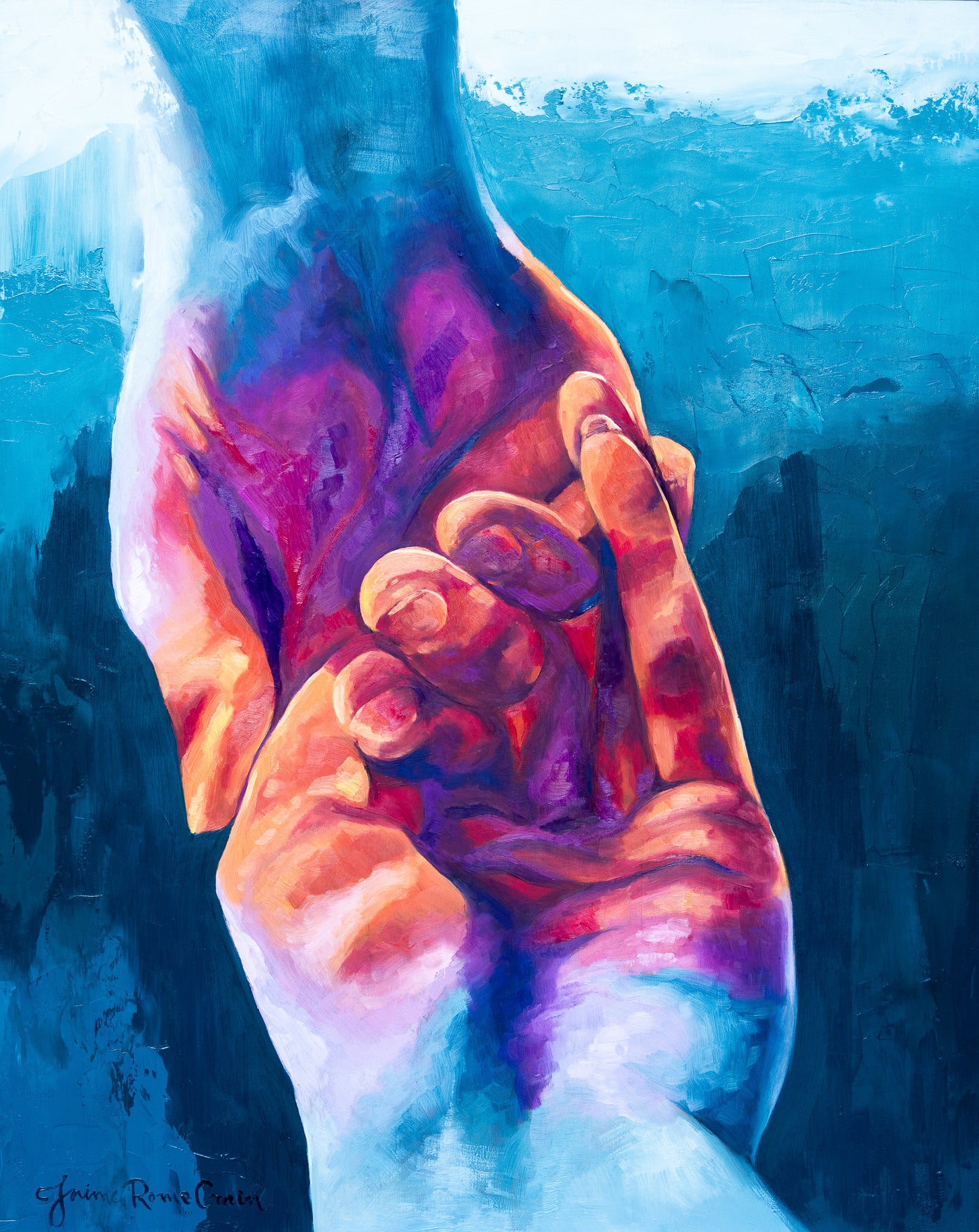 Jaime Rome Crain - Outward Connection Print