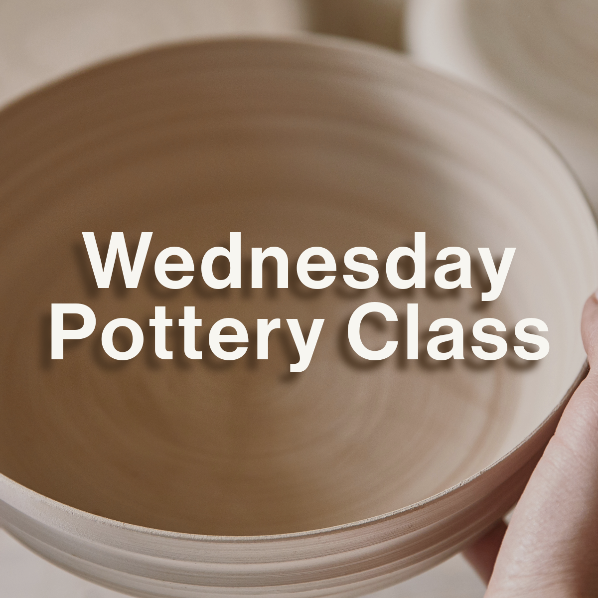 Wednesday Pottery Class | Erik | February 26th - April 2nd