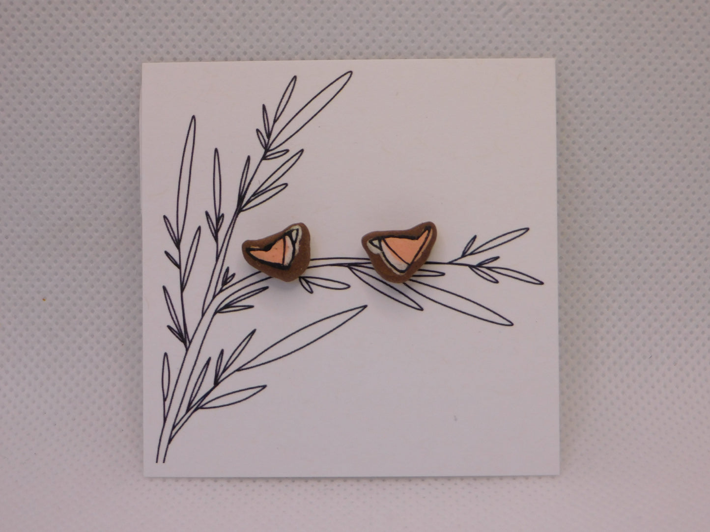 Maya Rumsey - Tiny Stud Bird Earrings