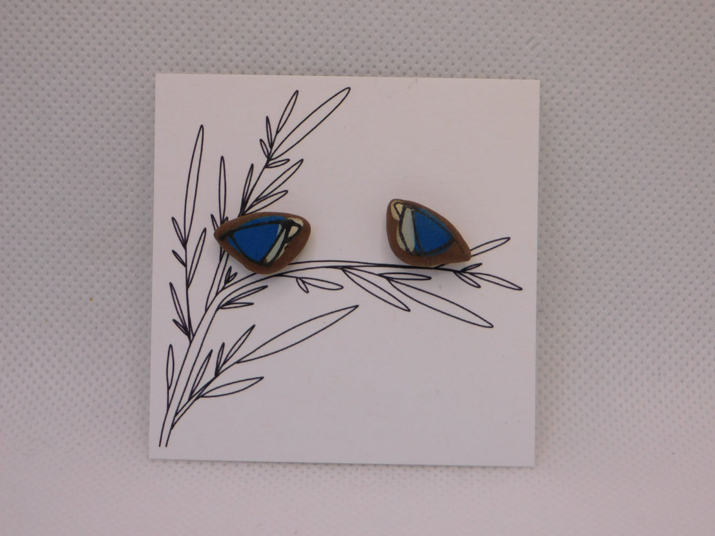 Maya Rumsey - Tiny Stud Bird Earrings