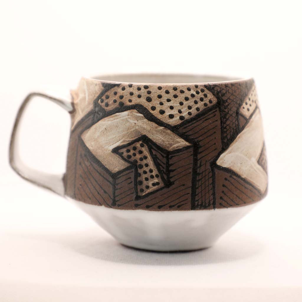 Reinaldo and Maya Collaboration - 11 White Little City Mug