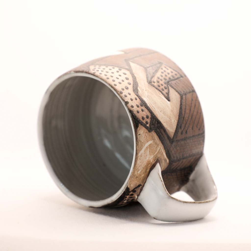 Reinaldo and Maya Collaboration - 11 White Little City Mug