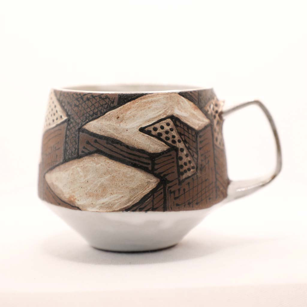 Reinaldo and Maya Collaboration - 11 White Little City Mug
