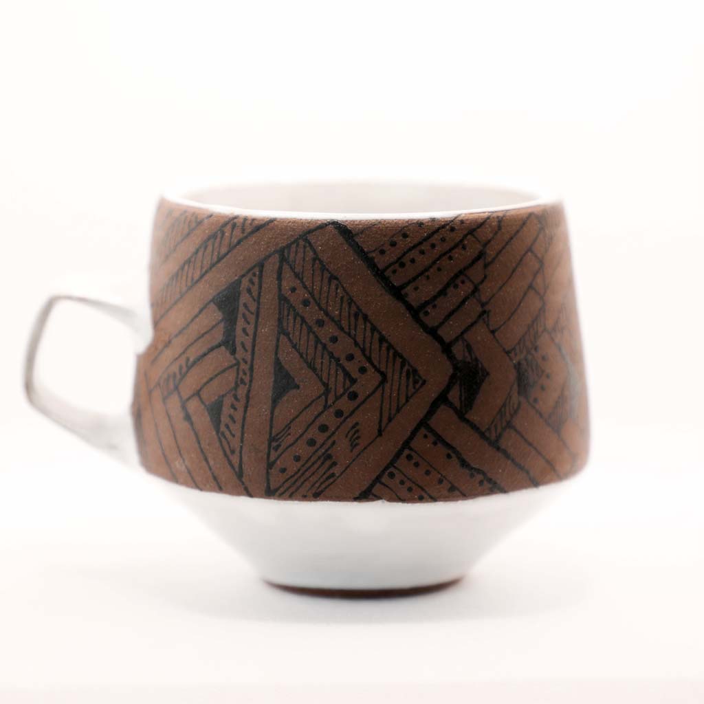 Reinaldo and Maya Collaboration - White Little City Mug 13