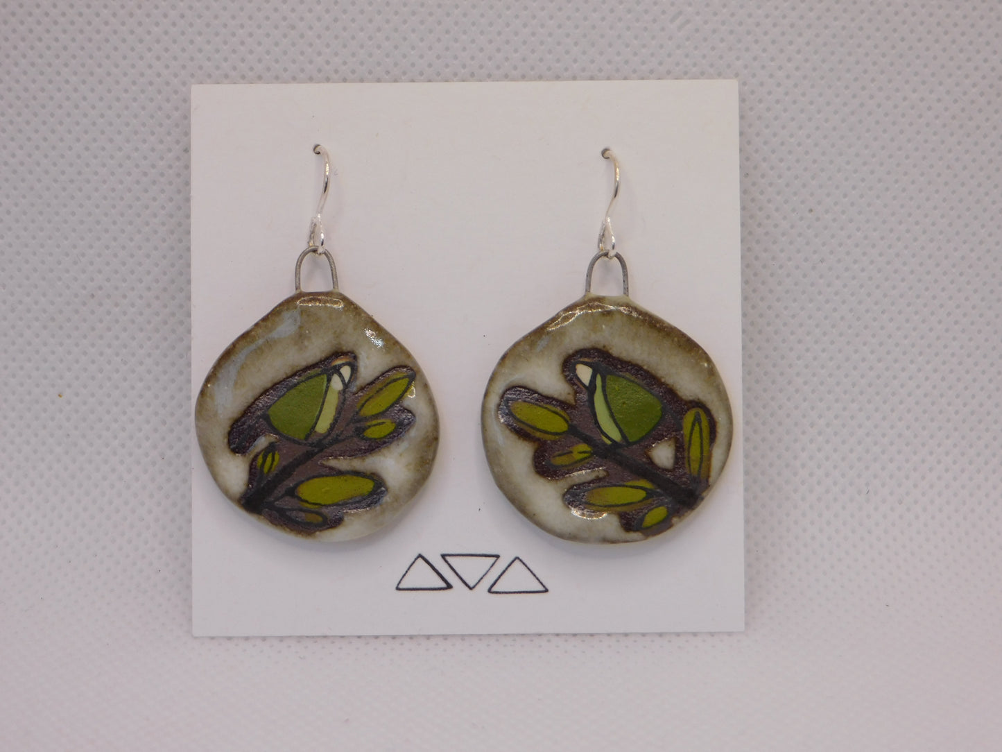 Maya Rumsey - Flat Dangly Bird Earrings
