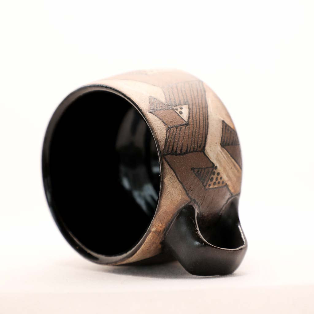 Reinaldo and Maya Collaboration - 22 Black Little City Mug