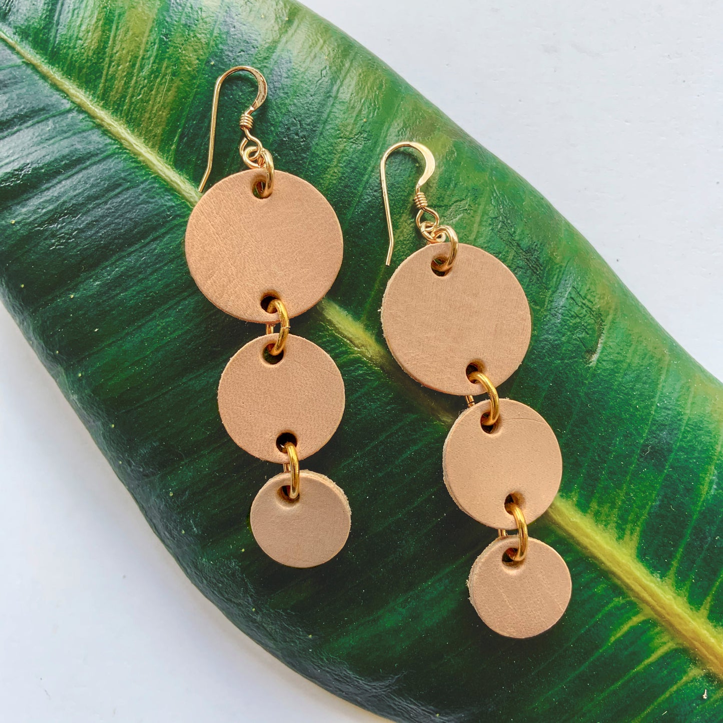 AK HARDWARE - 3 Circle Earrings