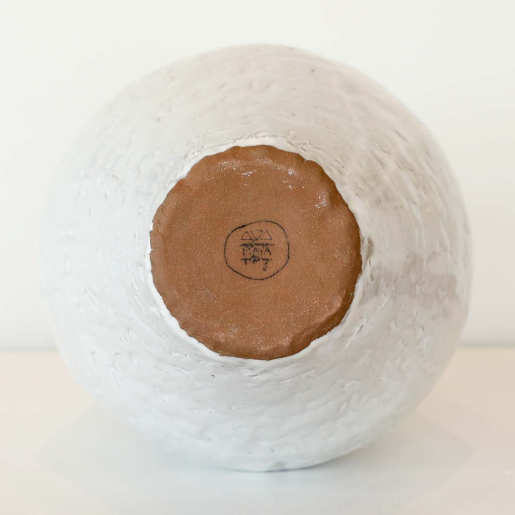 Maya Rumsey - Large White Vase