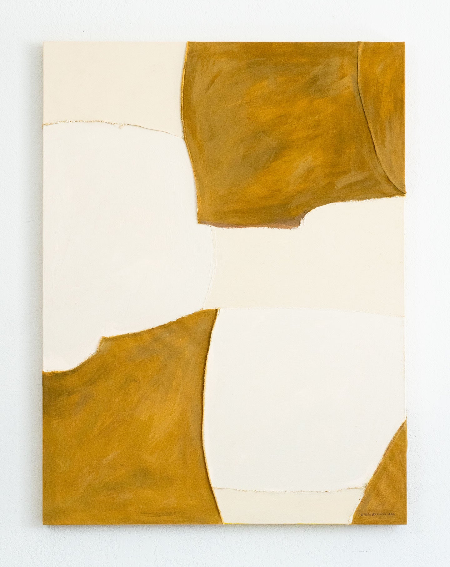 Anna Boswell Abel - Construction in Yellow