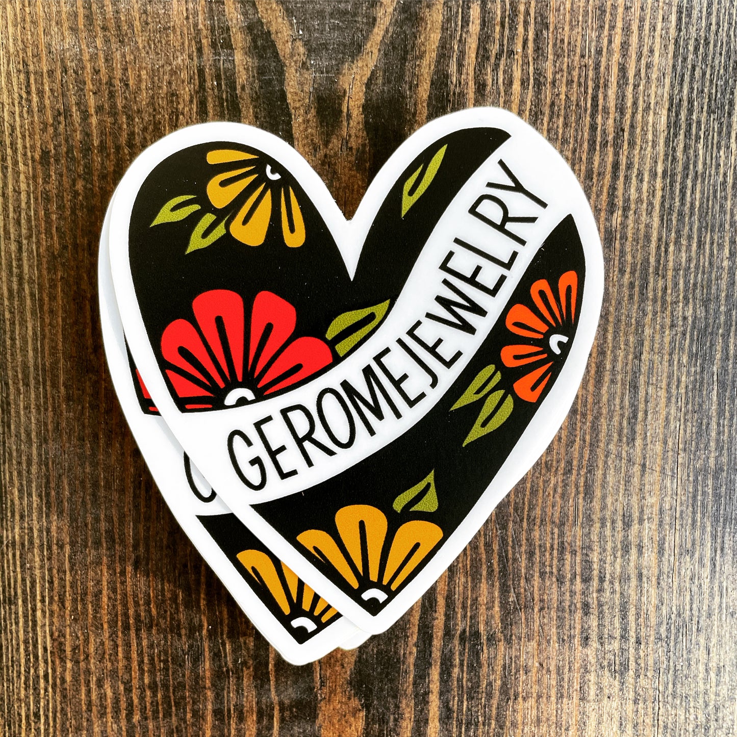 Gerome Jewelry - Heart Sticker