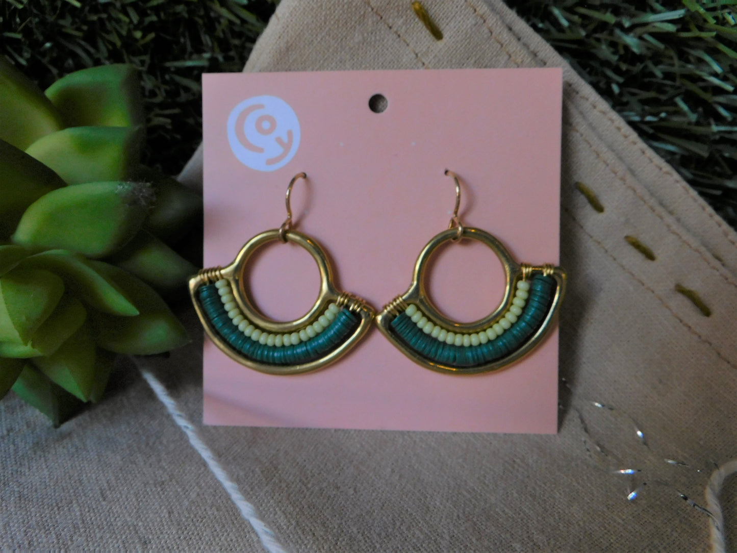 Coy Jewelry - Fiesta Fan Earrings