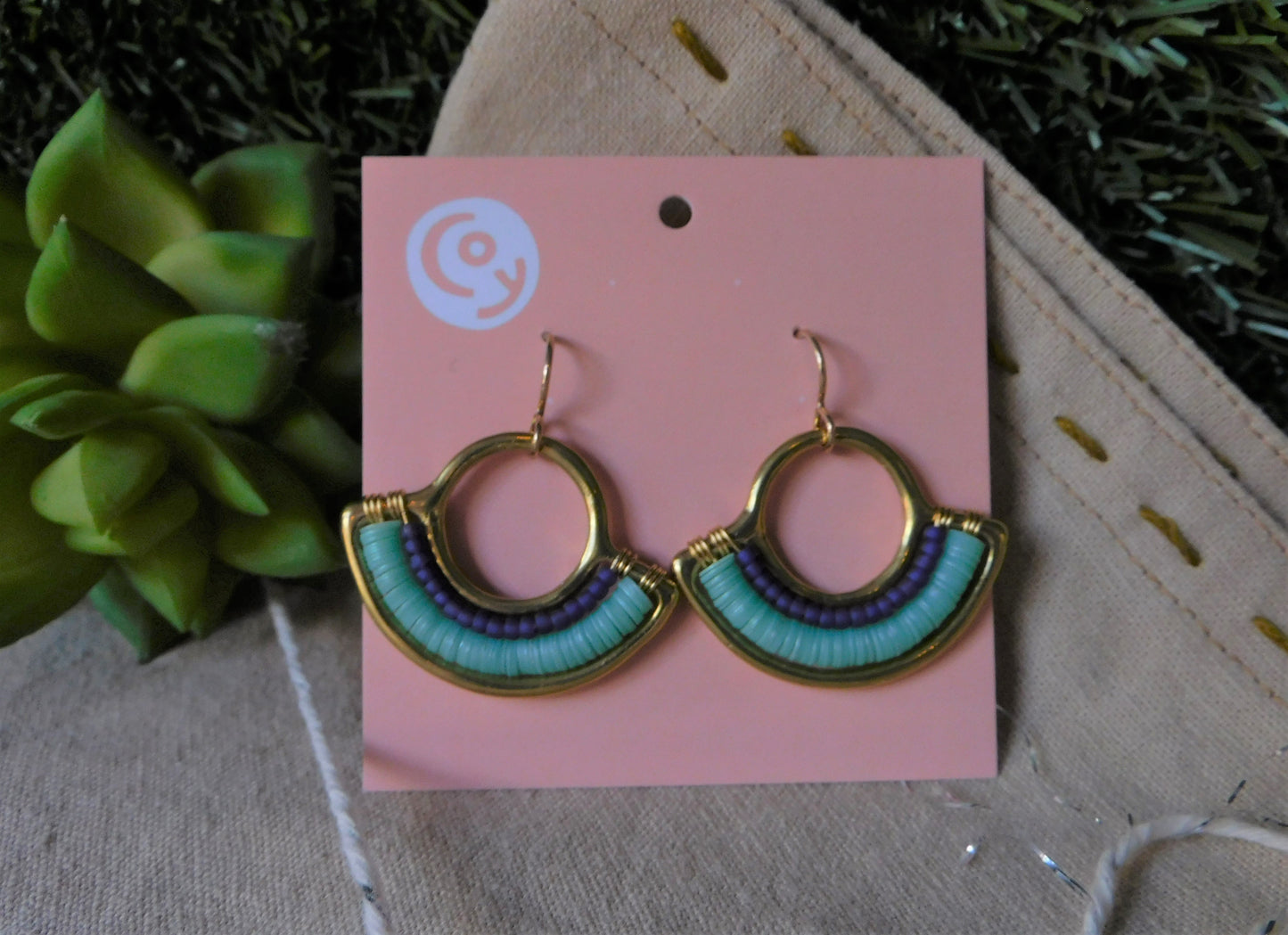 Coy Jewelry - Fiesta Fan Earrings