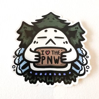 Terren Weirick - PNW Sticker