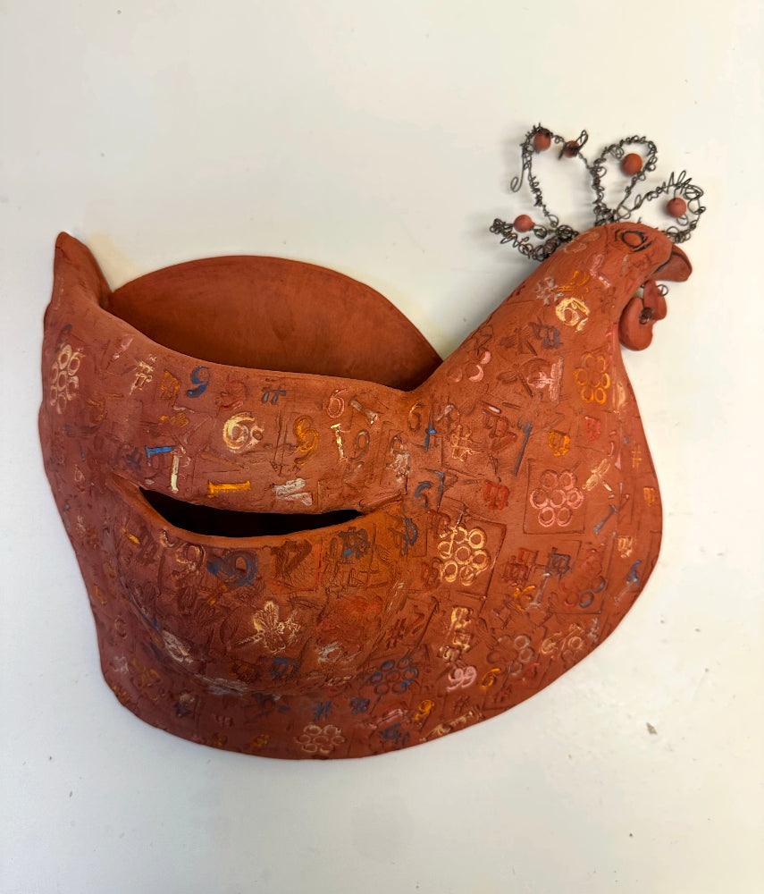 Louise Schollaert - Chicken Wall Planter
