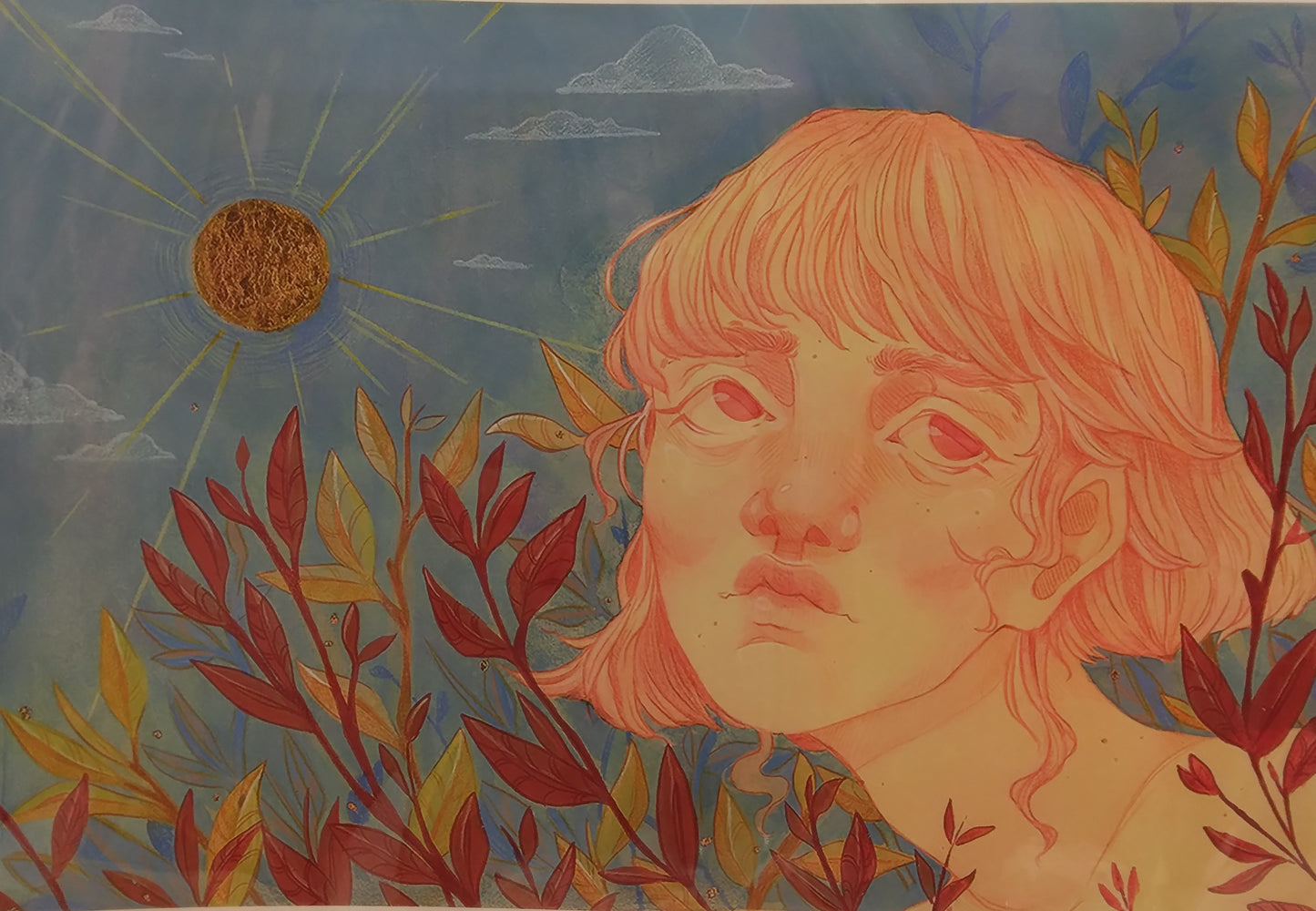 Lennora Jackson - "Lucid Blue, Lucid You" Print