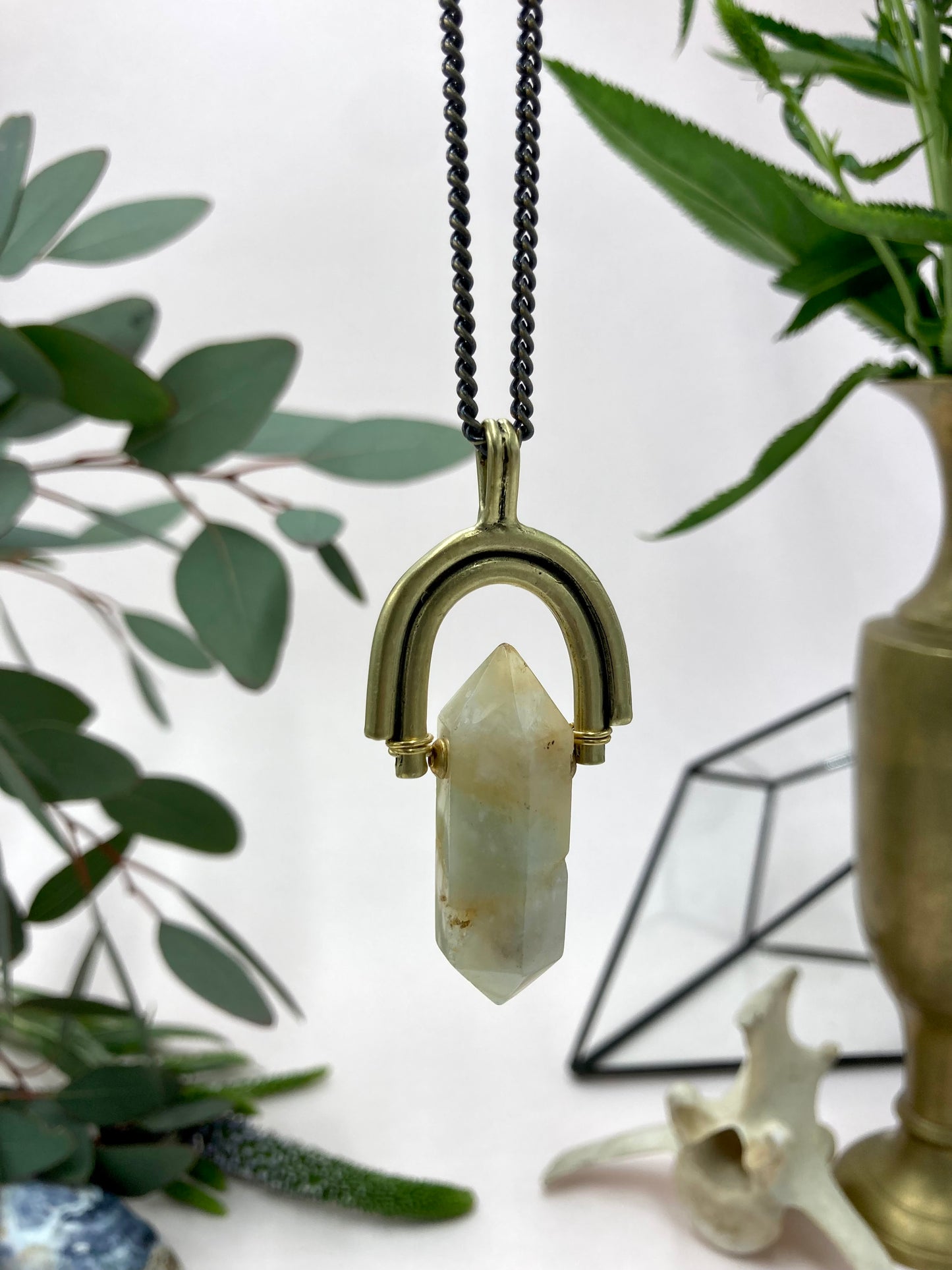 Coy Jewelry - Bronze Arc Necklace