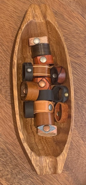 Nomadic Knots - Leather Rings