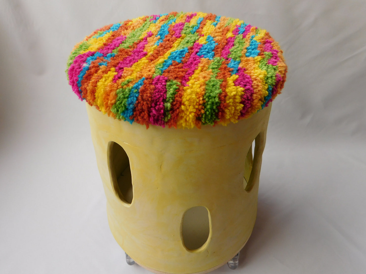 Lisa Nappa - Party at the Library (wheeled stool)
