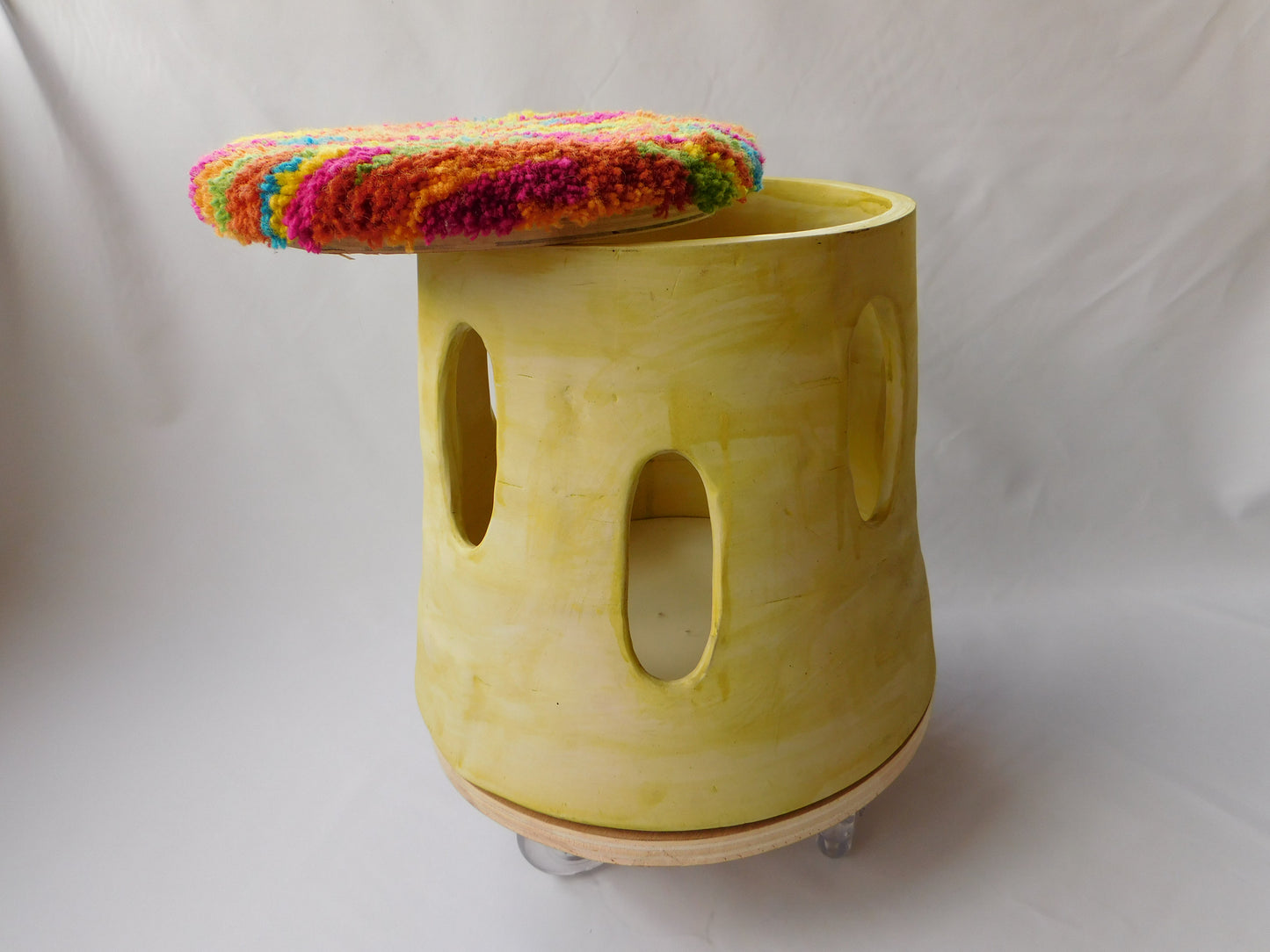 Lisa Nappa - Party at the Library (wheeled stool)