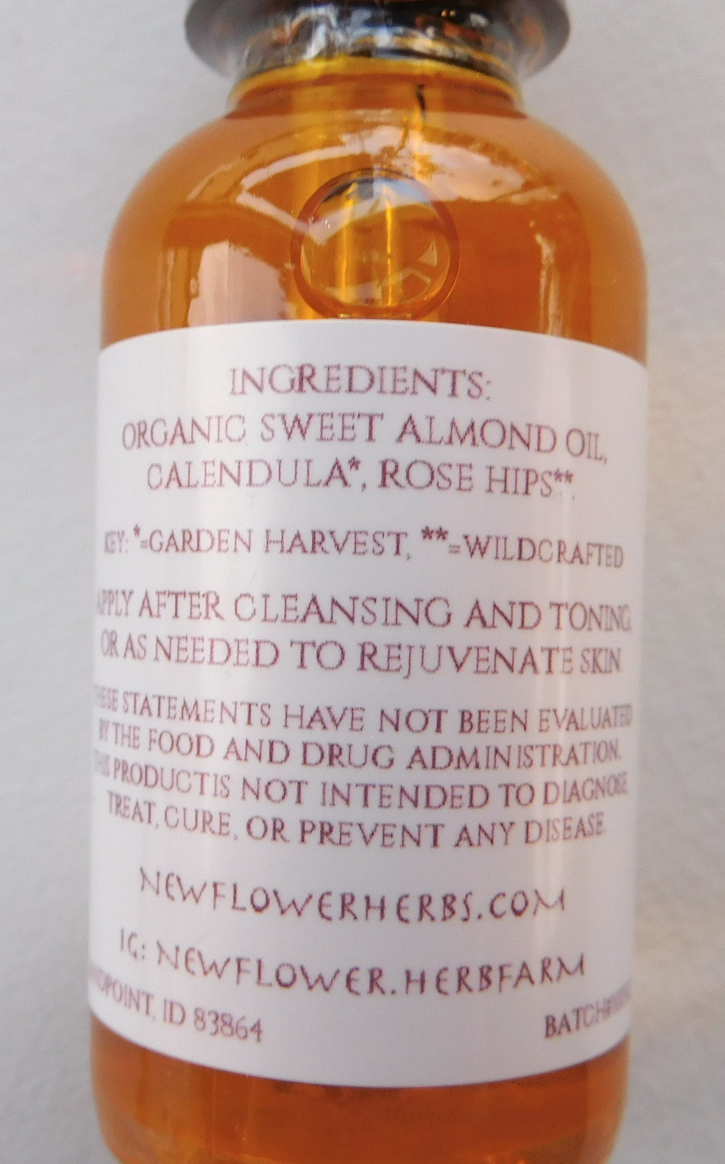 New Flower - Radiance Facial Oil