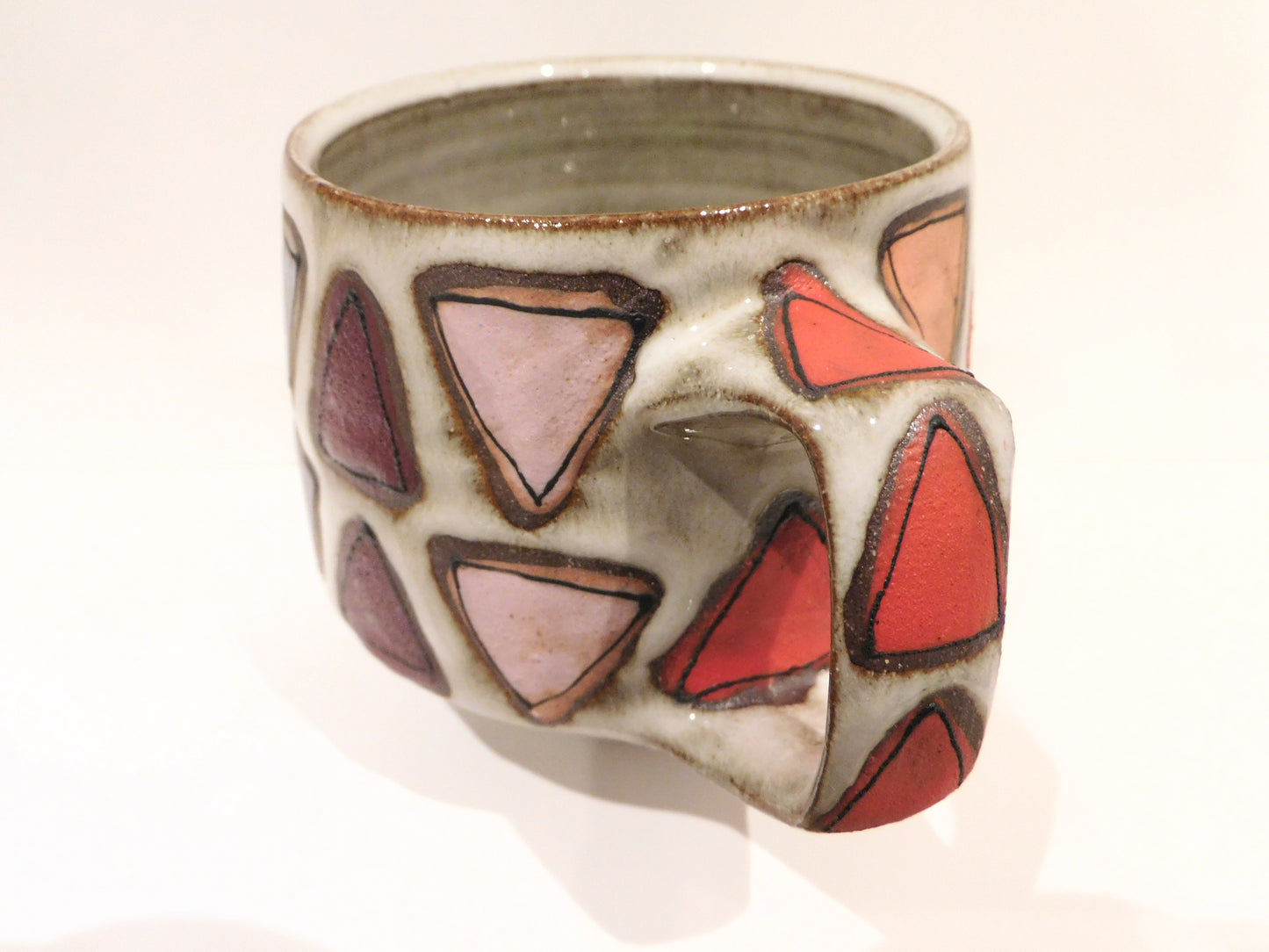 Maya Rumsey - Rainbow Triangle Mug