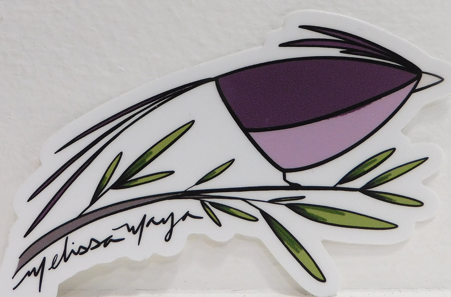 Maya Rumsey - Purple Bird Sticker